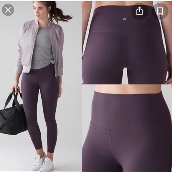lululemon athletica Pants - Lululemon high rise wunder under Legging Currant